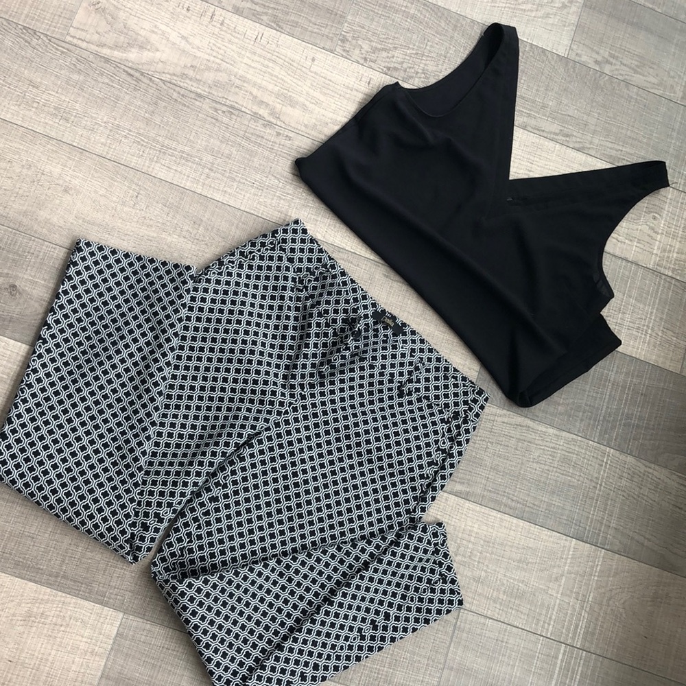 Dalia Patterned Dress Pants